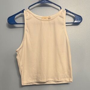 Elegant Cream Tank Top for Women